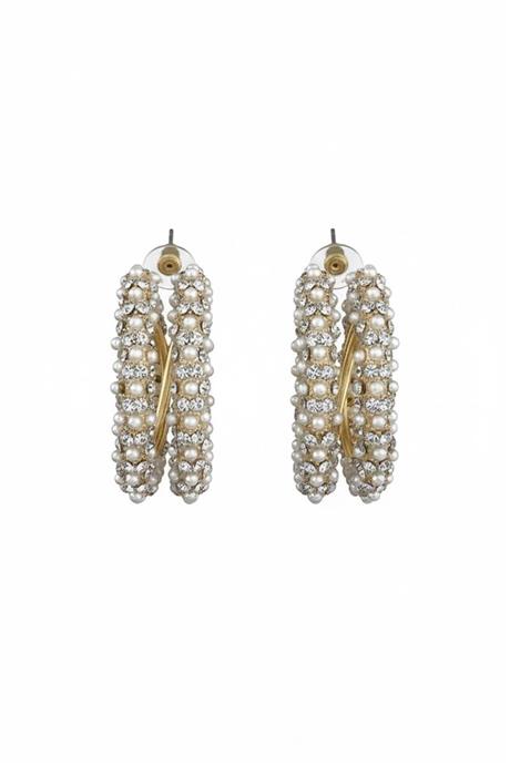 Orecchino con perle GLAM